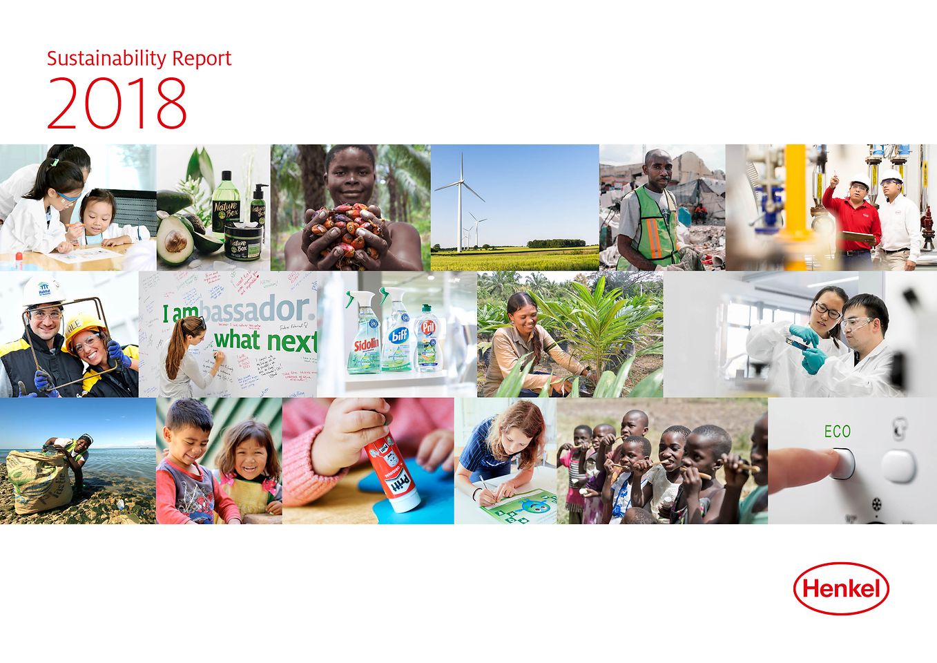 Rapport om holdbar udvikling 2018 (Cover)